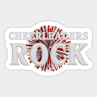 Cheerleaders Rock Sticker